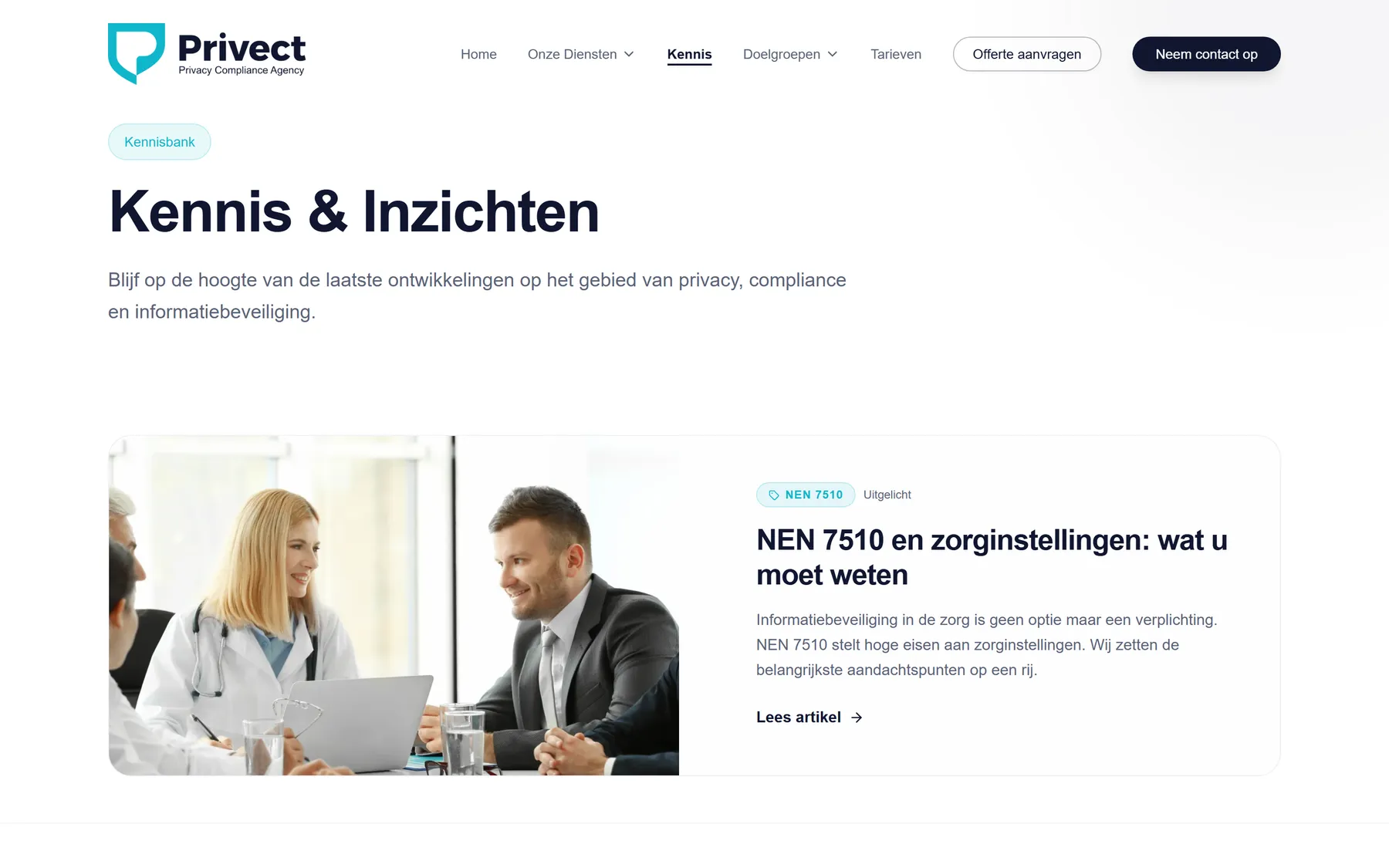 De kennisbank van privect.nl